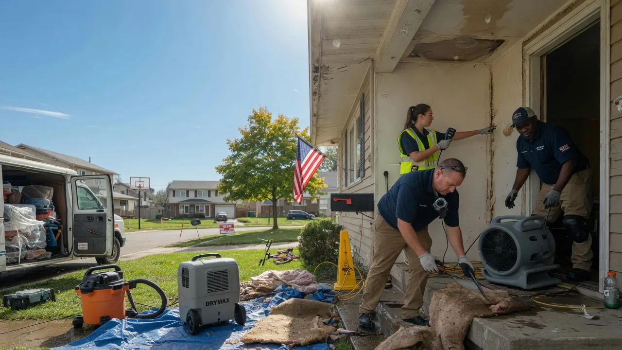 Water Damage Restoration in Stockertown, PA near me